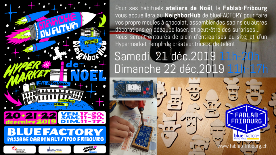 Atelier de Noël au NeighborHub de blueFACTORY