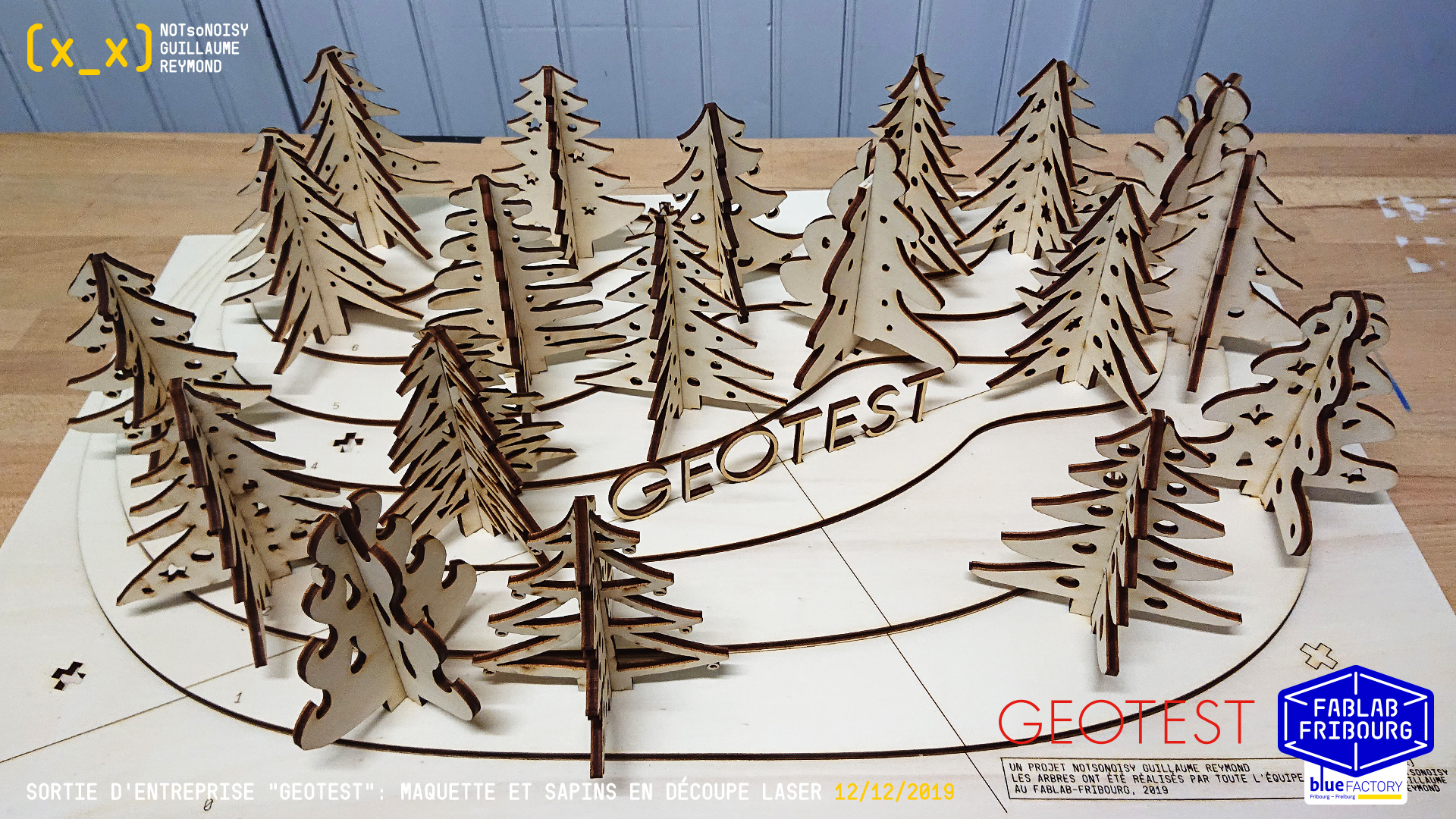 Sortie d'entreprise Geotest au Fablab-Fribourg