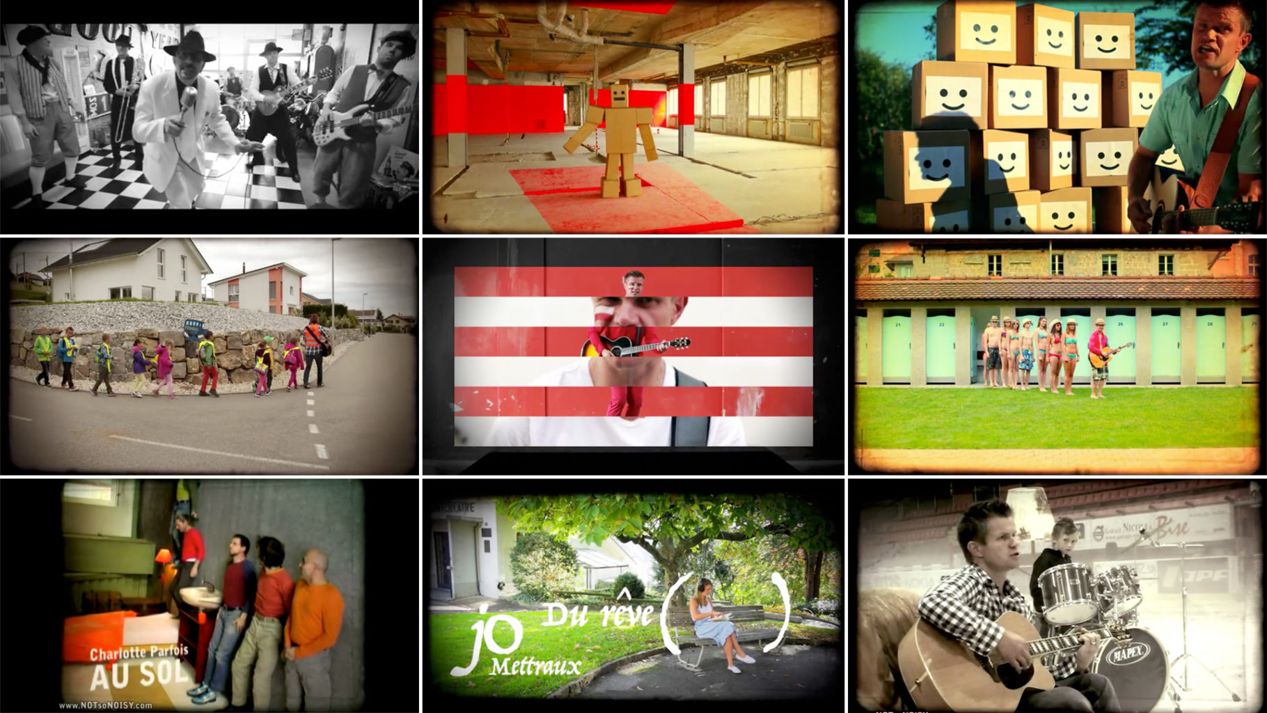 Clips vidéos musicaux