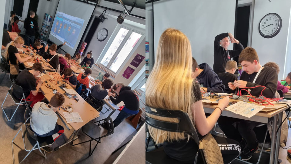 Atelier ESPgirl au Service jeunesse de la Chaux-de-Fonds