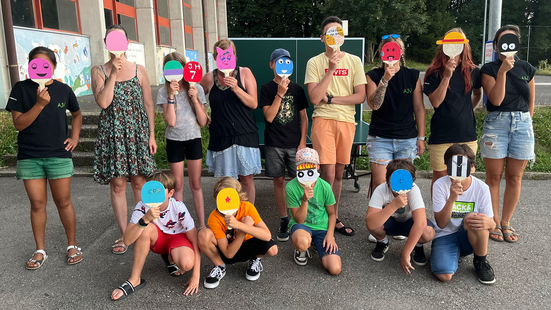 4 ateliers ping-pong — animation jeunesse août 2024