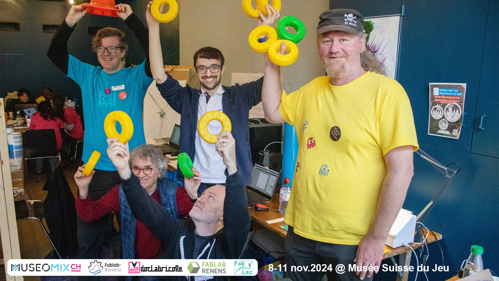 Museomix au Musée suisse du Jeu