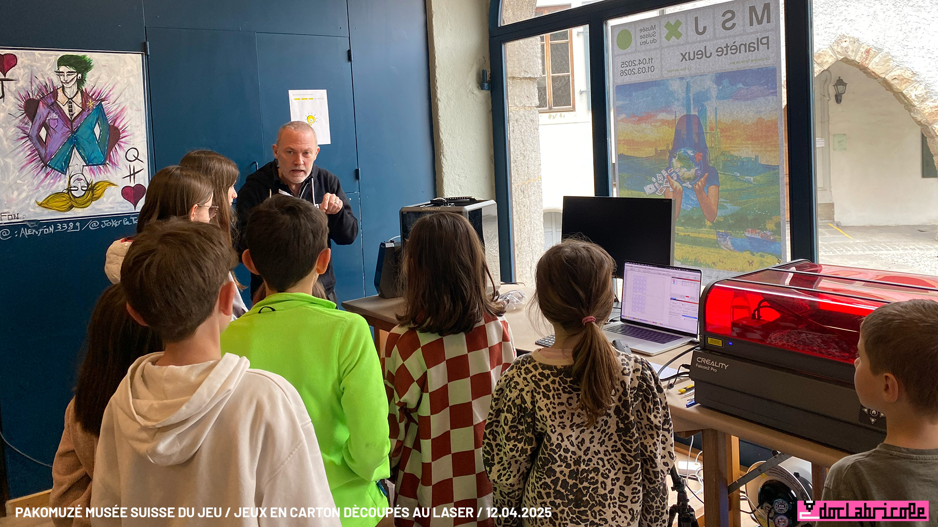 PAKOMUZÉ au Musée suisse du Jeu 1+2