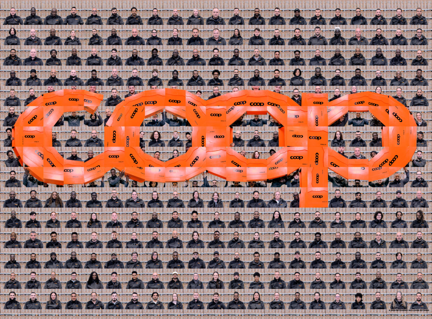 mosaïque humaine coop
