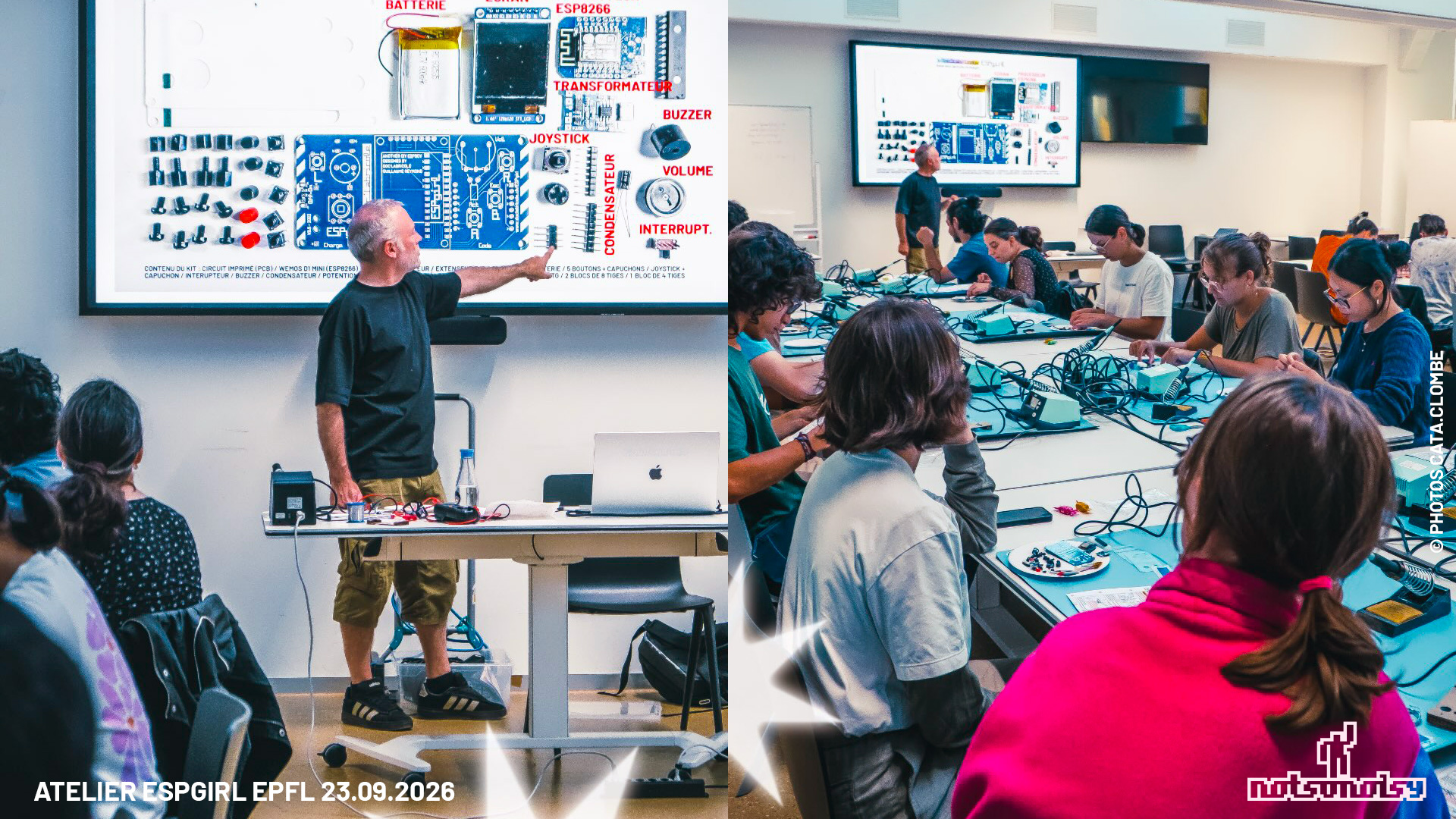 Ateliers ESPgirl à l'EPFL 4